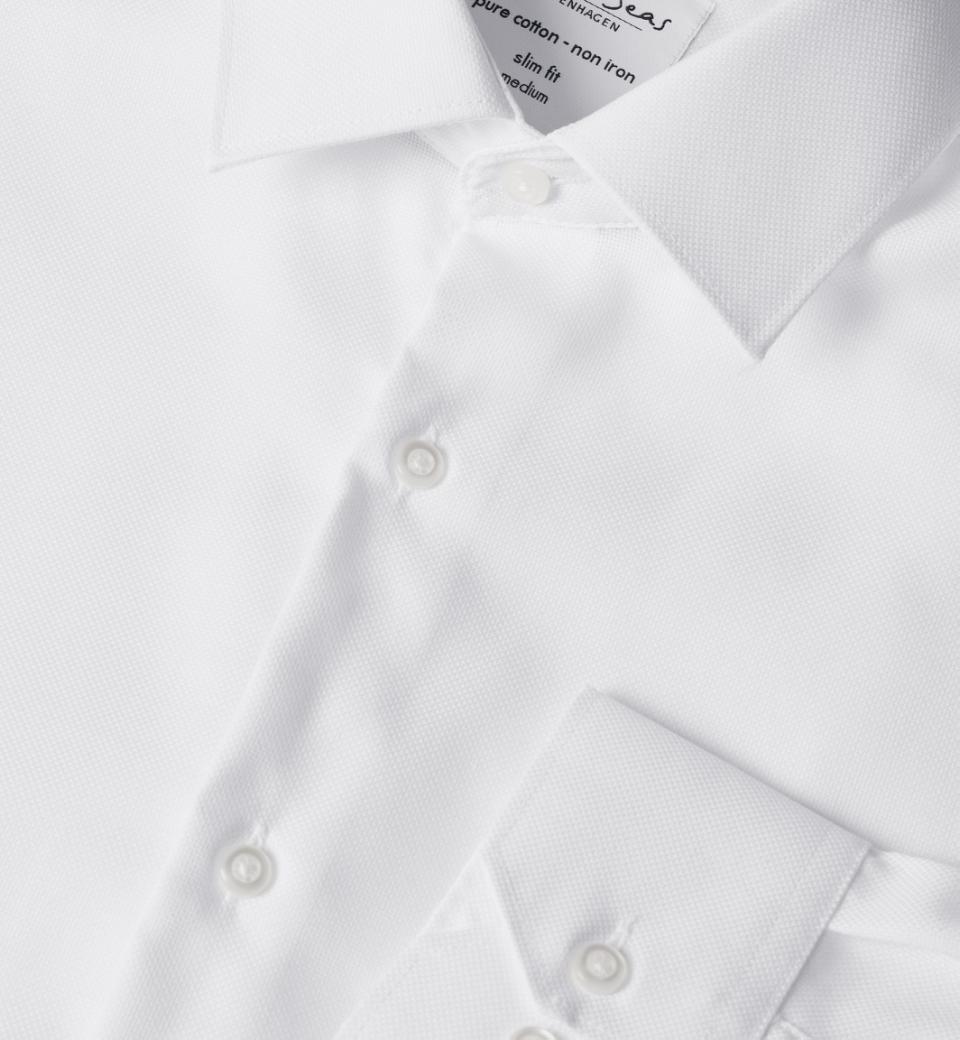 Seven Seas Slim fit Skjorte